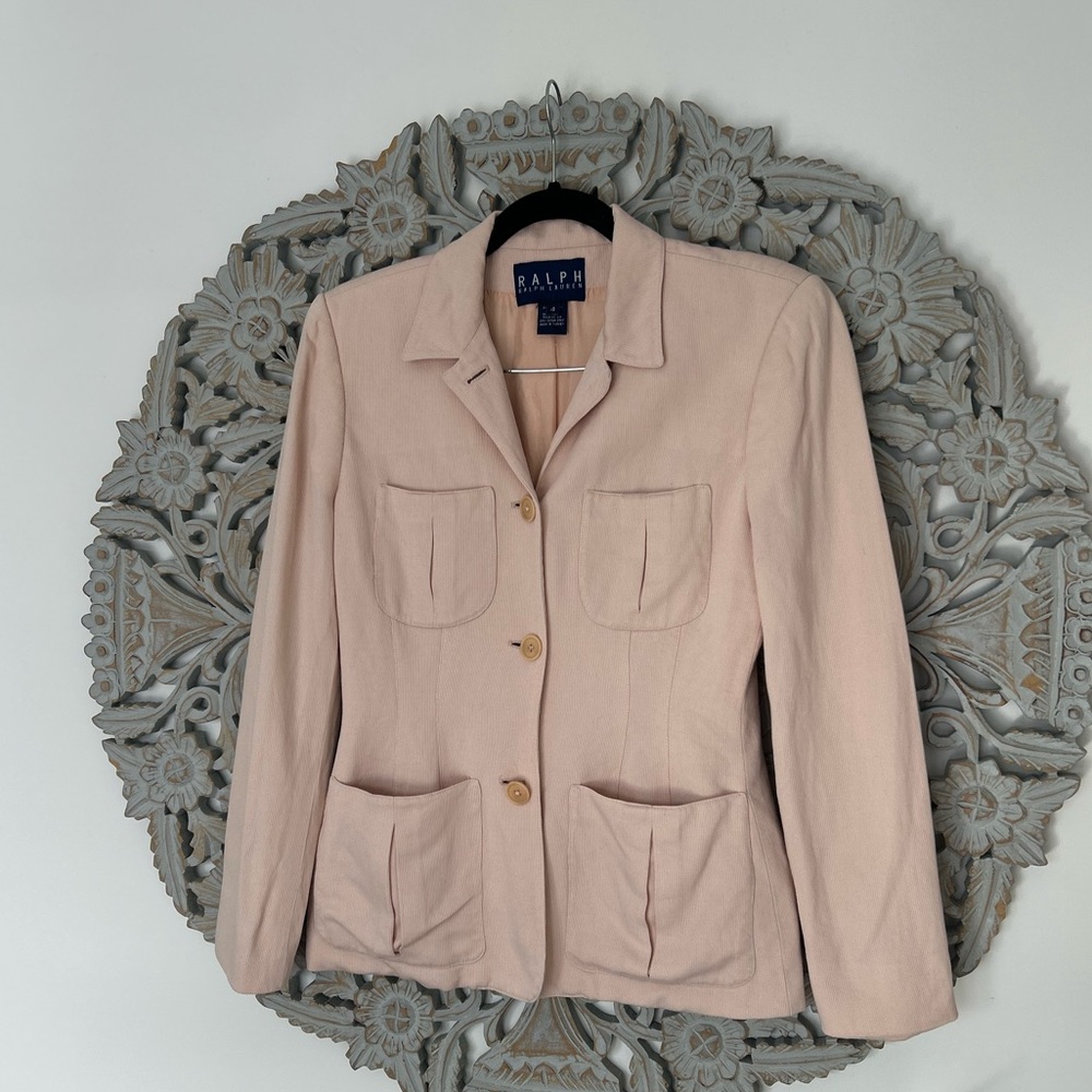 Ralph Lauren Pink Blazer size 4